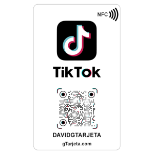 TARJETA TIKTOK